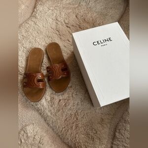 Celine Triomphe Sandals